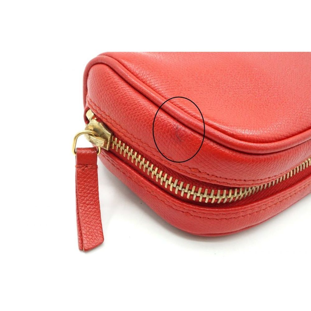 Chanel Multi Mini Pouch Case Red Micro Clutch Acc… - image 4